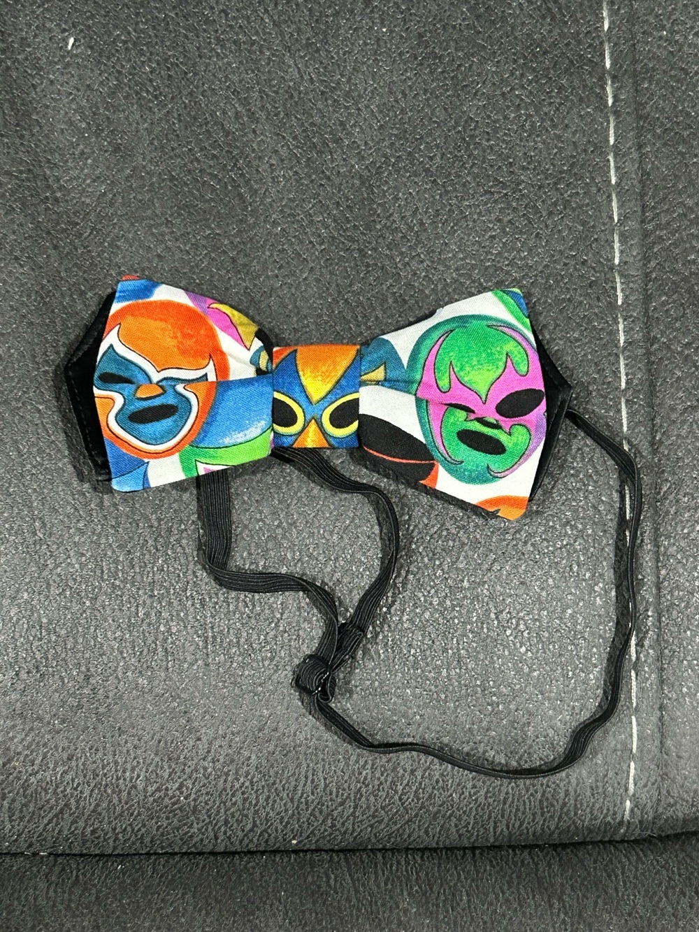 Custom Luchador bow tie!